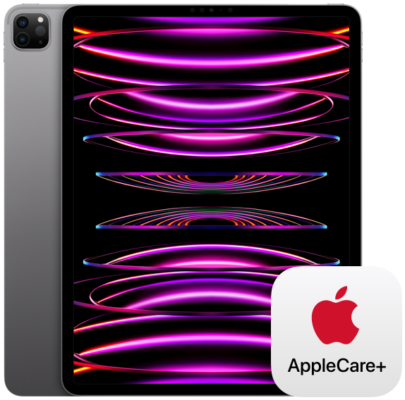 iPad Pro og logoen til AppleCare+