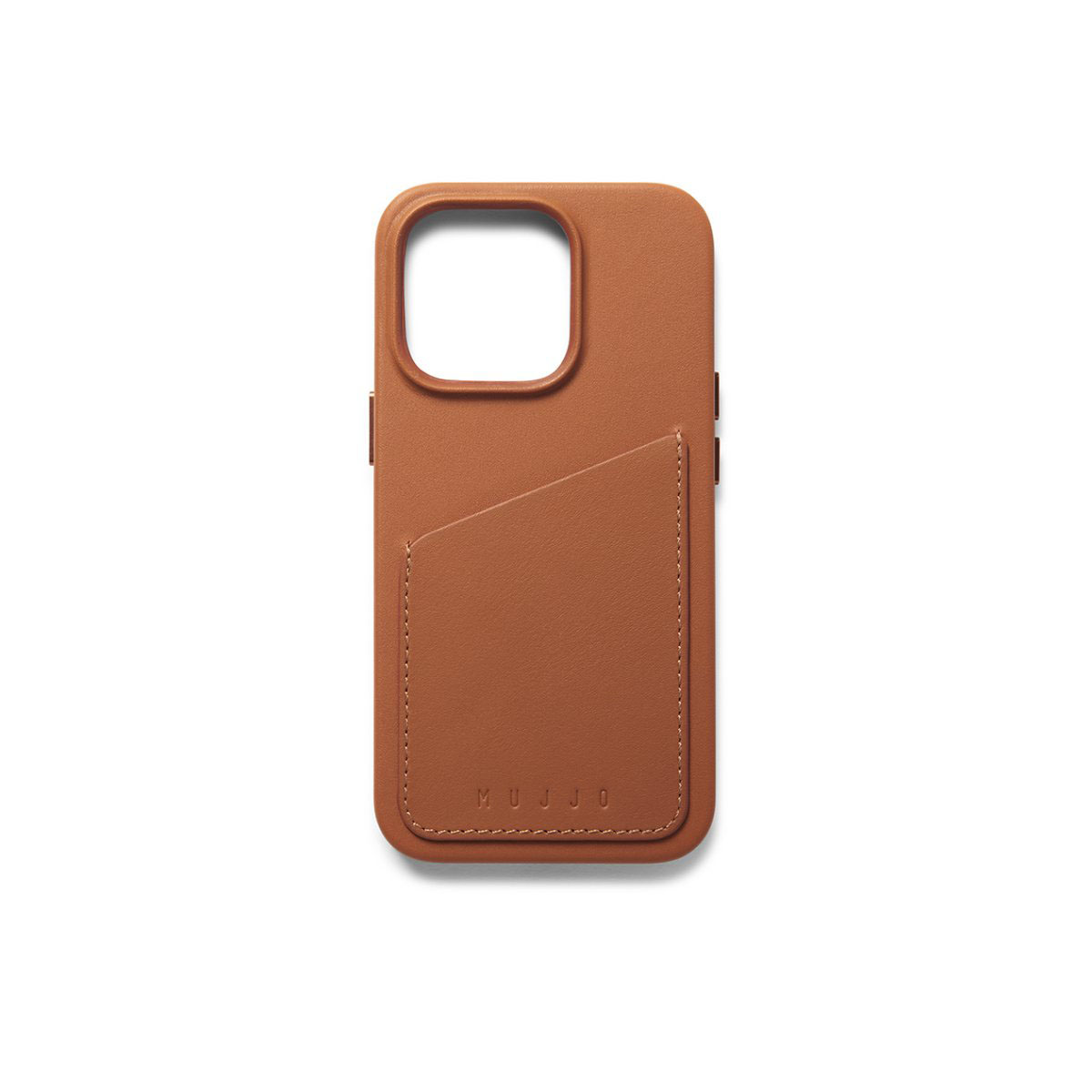 Mujjo Full Leather iPhone 14 Pro Wallet Case
